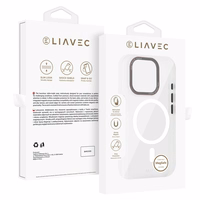 Liavec Hybrid Magsafe Clear Ümbris jaoks Iphone 15 Pro