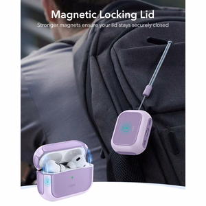 ESR Orbit Halolock MagSafe ümbris jaoks AirPods Pro - purple