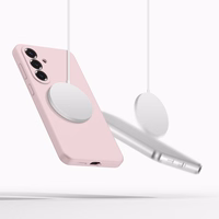 Tech-Protect Silikoon MagSafe Ümbris for Samsung Galaxy S26+ - roosa