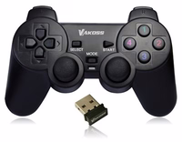 Vakoss GP-3925BK Gaming Controller must RF Gamepad Analogue / Digital PC, Playstation 3