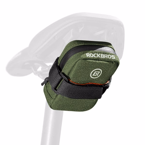Rockbros F006 jalgratta sadulakott 0.35 l - roheline