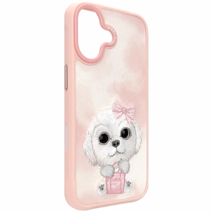 NIMMY ümbris BIG EYED PET 2.0 Dog jaoks IPHONE 17 roosa