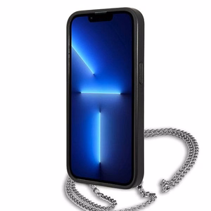 Karl Lagerfeld Monogram Plaque Чехол для iPhone 13 Pro / 13 6.1" - чёрный