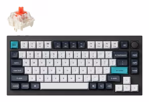 Juhtmevaba klaviatuur KEYCHRON Q1 Max RGB Carbon Black Q1M-M1