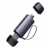 Baseus Lite Series SD/TF memory card reader, USB + USB-C (hall)
