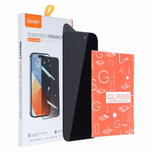 6D Pro Veason Privacy Glass - jaoks Iphone 16 Pro Max must