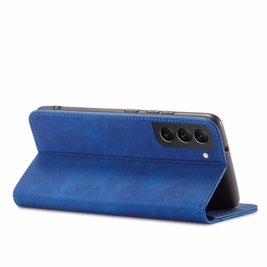 Magnet Fancy Ümbris jaoks Samsung Galaxy S23 Ultra Cover with Flip Wallet Stand sinine