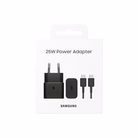 Laadija Samsung EP-T2510XBEGEU 25W + USB-C kaabel must