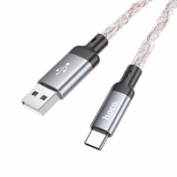 Kaabel USB A to USB C Hoco 3A 1 m U112 hall