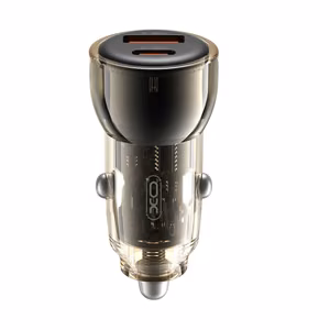 Car laadija XO CC60 USB-A/USB-C 60W must