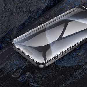 Закалённое стекло Borofone BF8 Diamond Armor Full Screen 5D для iPhone 16 Pro/17 — 10 шт.