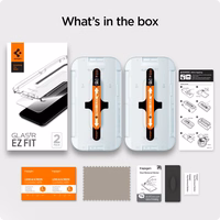 Spigen Glas.tR EZ Fit karastatud klaas iPhone 12 / iPhone 12 Pro jaoks - 2 tk.