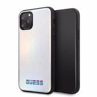 Guess GUHCN58BLD iPhone 11 Pro hõbedane/hõbedane kõva ümbris Iridescent