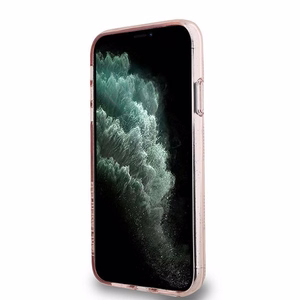 Karl Lagerfeld IML Choupette Head & Monogram ümbris jaoks iPhone 11 / Xr - roosa