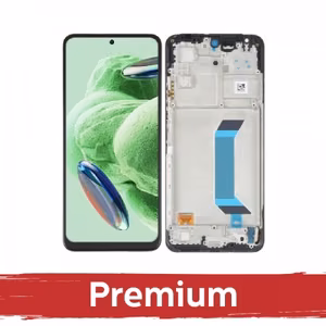 LCD Ekraan Ühildub Xiaomi Redmi Note 12 5G / Poco X5 5G Must koos Frame OEM