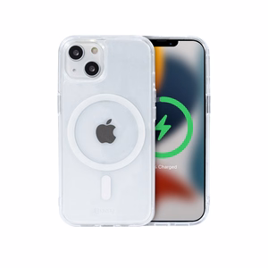 Crong Clear MAG Cover ümbris seadmele iPhone 13 Mini, MagSafe'iga ühilduv, läbipaistev