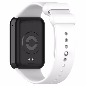 СИЛИКОНОВЫЙ РЕМЕШОК MI BAND 8 PRO /M8 PRO (12). БЕЛЫЙ