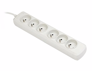 Activejet 6GNU – 6 pesaga pikendusjuhe, 3 m kaabel, hall (6GNU_-_3M_-_S)