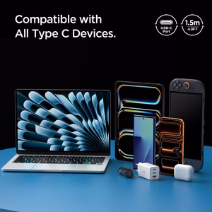 Spigen Essential EB6015CC USB-C kaabel, 60 W, 150 cm – tumehall