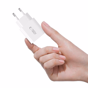 Tech-Protect NC20W PD20W USB-C wall laadija koos USB-C kaabel - valge