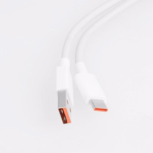 XIAOMI original kaabel USB A to Type C 6A 1 m valge bulk
