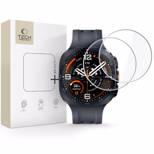Tech-Protect Glass Fit+ 2-Pack Tempered Glass for Samsung Galaxy Watch Ultra 2 2026 47mm