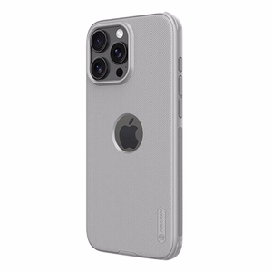 Чехол Nillkin Super Frosted Shield Pro iPhone 16 Pro (серый)