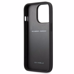 Чехол Ferrari FESAXHCP13XBK для iPhone 13 Pro Max 6,7" чёрный On Track Carbon Stripe