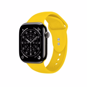 Crong Liquid rihm Apple Watch 38 / 40 / 41 / 42 mm kellale, kollane
