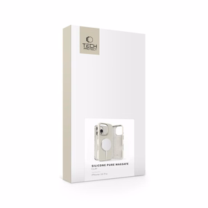 Tech-Protect Silicone PU MagSafe iPhone 16 Pro Ümbris - Beige