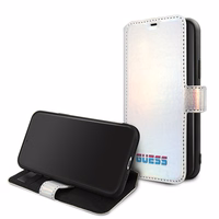 Guess GUFLBKN65BLD iPhone 11 Pro Max hõbedane/hõbedane raamat Iridescent