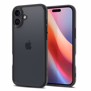 SPIGEN ümbris ULTRA HYBRID jaoks IPHONE 16 matte must