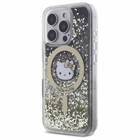 Hello Kitty Liquid Glitter Fever MagSafe Ümbris jaoks iPhone 16 Pro Max - Kuldne