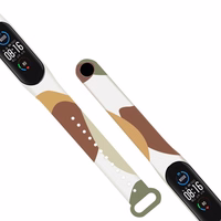 Rihm Moro rihm Xiaomi Mi Band 5 / 6 silikoonist rihm käevõru kella muster 13