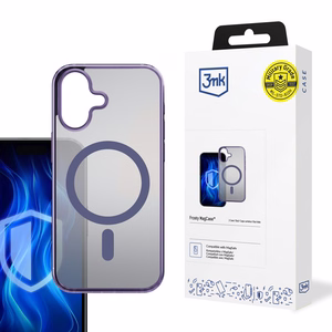 3mk Frosty MagCase lilla Ümbris jaoks Apple iPhone 16 - lilla