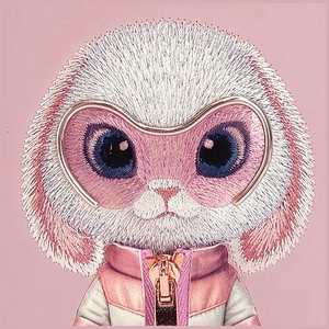 Nimmy Cool&Cute 2.0 Rabbit Ümbris jaoks iPhone 17 - Roosa