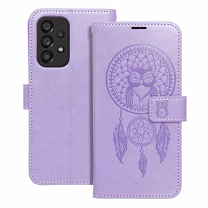 MEZZO Book ümbris jaoks SAMSUNG A53 5G dreamcatcher lilla