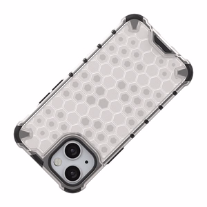Honeycomb Case броневой чехол с TPU бампером для iPhone 13 mini синий