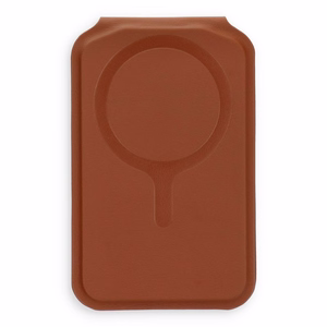 Кожаный кошелек с подставкой, совместимый с MagSafe Satechi Vegan Leather Wallet Stand коричневый