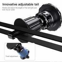 Magnetic car phone hoidja Forcell F-Grip MagElite air vent must