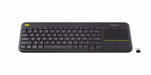 Logitech K400 Plus klaviatuur RF juhtmevaba hollandi must
