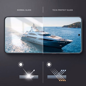 Tech-Protect Quick Set AR+ peegeldusvastane klaas Samsung Galaxy S26, must