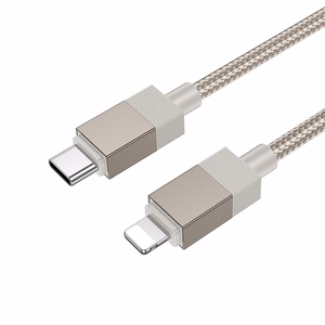 Kaabel USB C to Lightning Hoco PD 27W 1 m X110 kuldne