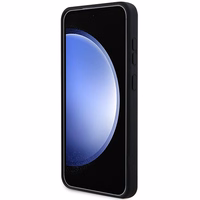 AMG Silicone Carbon Pattern MagSafe ümbris jaoks Samsung Galaxy S24 - must