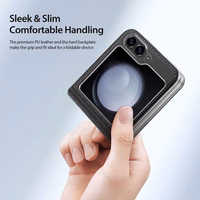 DUX DUCIS case BRIL jaoks SAMSUNG Z Flip6 5G lilla