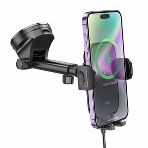 Juhtmevaba car phone Hoidja Hoco 15 W windshield / dashboard HW5 must
