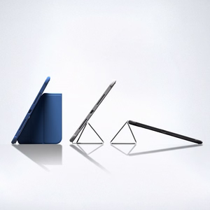 AmazingThing Titan Pro ümbris iPad A16 11" jaoks 720° pööratava aluse ja pliiatsihoidikuga, sinine