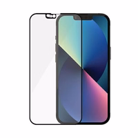 PanzerGlass E2E Microfracture Antibacterial Glass with Swarovsky Crystal Camera Cover jaoks iPhone 13/13 Pro - With Must Raamiga