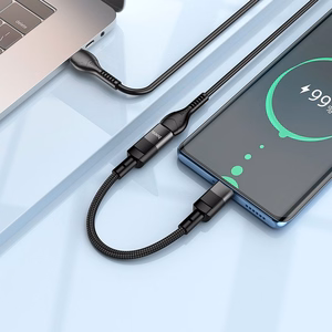 adapter OTG USB C do Lightning Hoco 3A 0,1 m U107 must