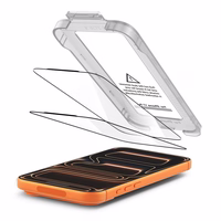 Tech-Protect Quick Set+ 2-pack karastatud klaas jaoks iPhone 17 Pro Max - must